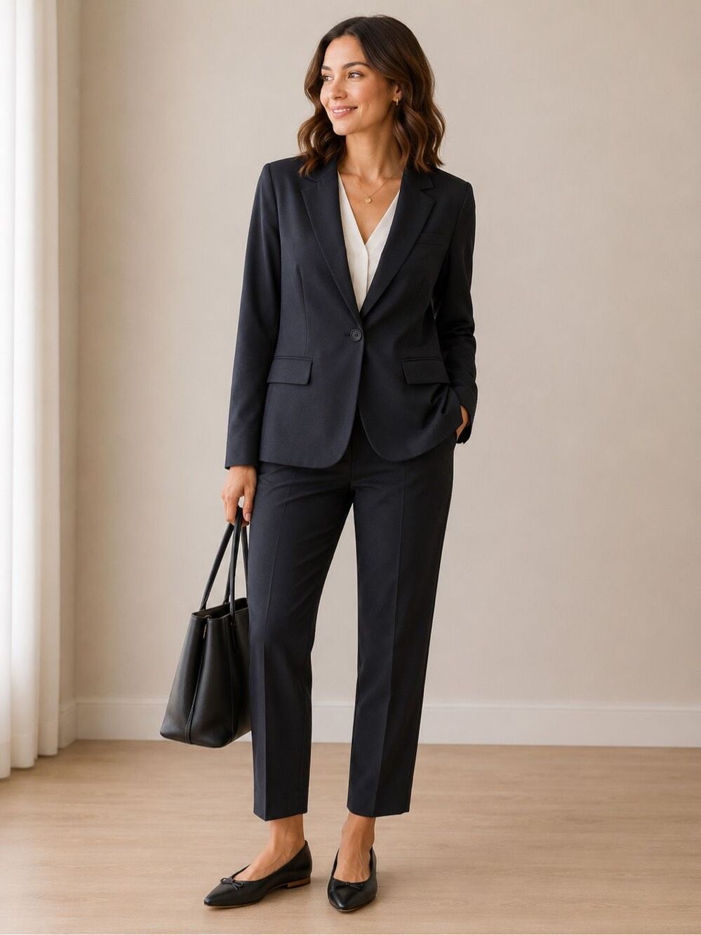 NWT Theory Women's Gabe Single Button Blazer Black Size 10 Wool